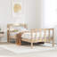 Bossier Solid Wood Bed Frame-2072495793-2072495817