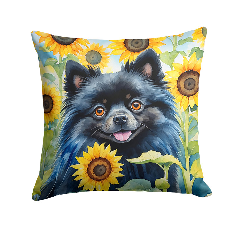 Coussin décoratif intérieur / extérieur Autre / Sans motif, H 14 po x l 14 po