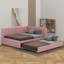 Lit de jour double avec lit gigogne-1657516689