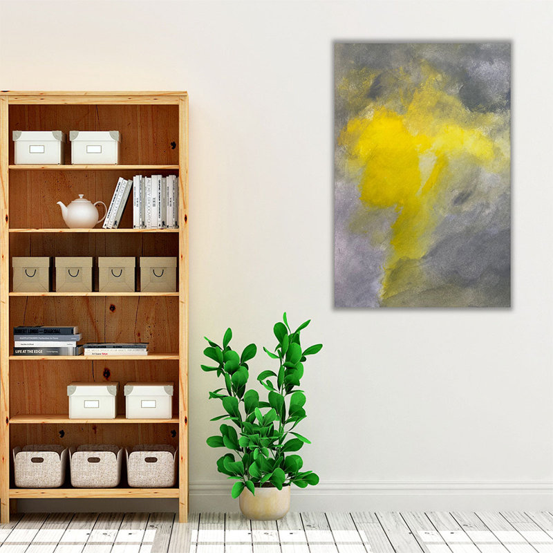 «Clouded Sunshine 1», reproduction d'art sur toile, H 24 po x l 16 po