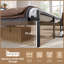 Metal Bed Frame with Charging Station & LED Headboard & Movable Storage Rack-1337937810-1337937813