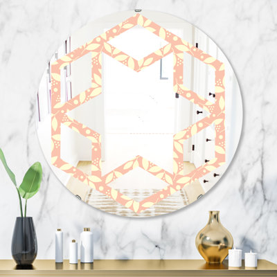 Miroir mural Hexagon Star