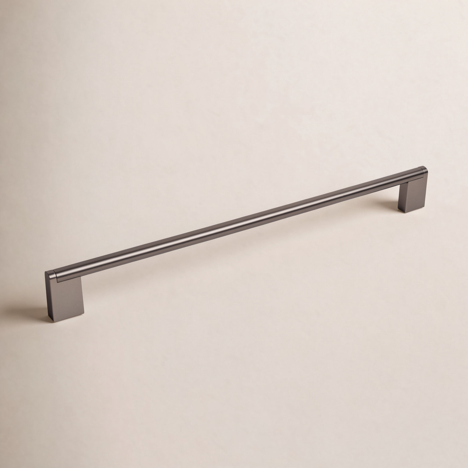 Princetonian 11" Bar Cabinet Pull, Ash Gray