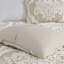 Édredon en chenille de coton 3 pièces pour lit double / grand Taupe-121405777-121405776