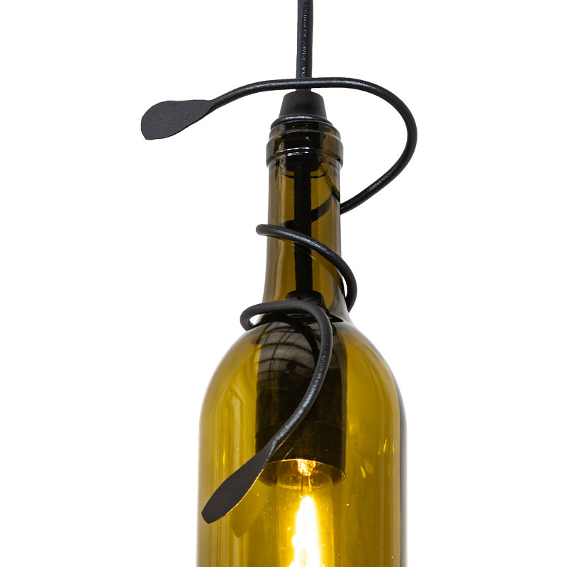 4" Wide Tuscan Vineyard Mini Pendant