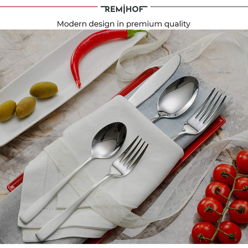 Ruya Company Stainless Steel Flatware Set - Service for 4