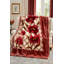 Couverture florale soyeuse chaude de style coréen, moelleux et moelleux, literie d'hiver douillette pour grand lit, 8 plis-1472370110