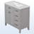 36" Bathroom Cabinet WIth Drawers,Sink not Included-136570333
