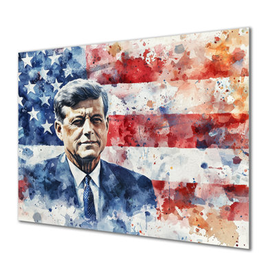 «Assassination Of Jfk», reproduction d'art traditionnelle en métal, art mural américain en métal
