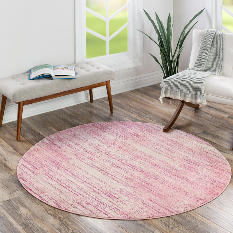 Teydgha Jill Zarin Madison Avenue Uptown Rug, Round 3'1"