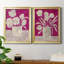Fuchsia Arrangement I, reproduction encadrée de qualité supérieure - prête à être accrochée-93682416-93682422