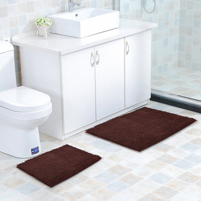 Cecillia Microfiber Non-Slip Bath Mat