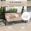 Birke 3 Person Porch Swing with Canopy