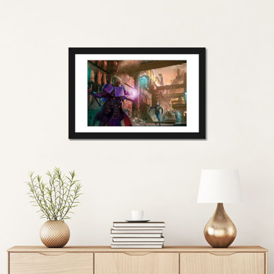 Dystopian Adventures Opener - Wall Art Print - Framed Fine Art Paper