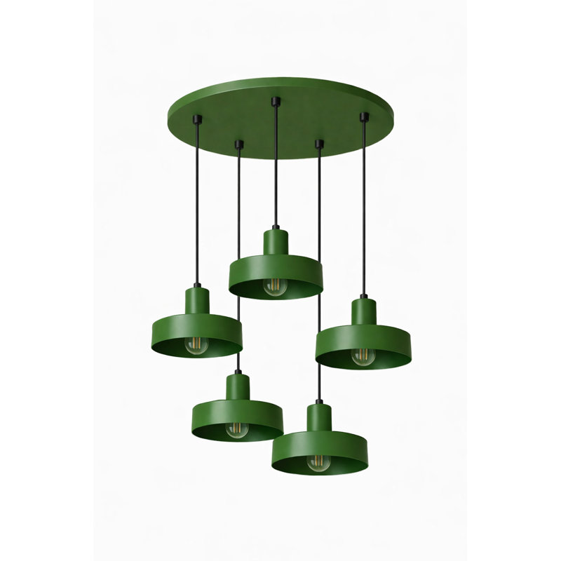 - Light Pendant, Matte Green