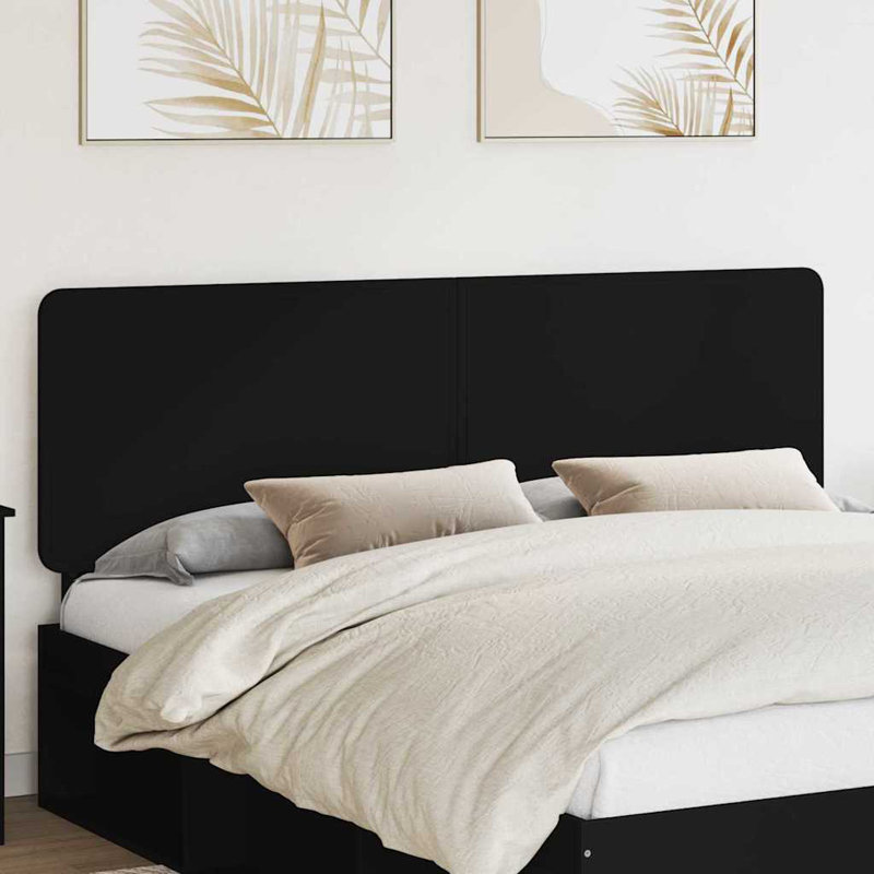 Headboard, King, Black Oak