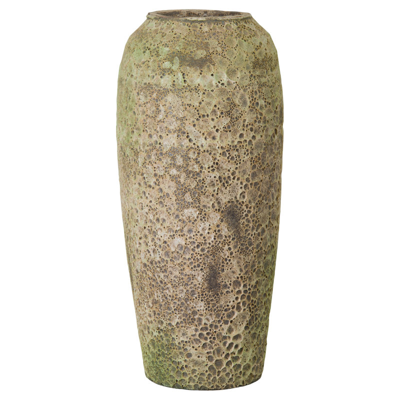 Vase TALL GREEN 12 x 22 po