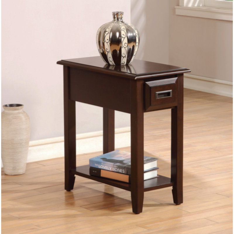 Table d'appoint 1 tiroir avec tablette