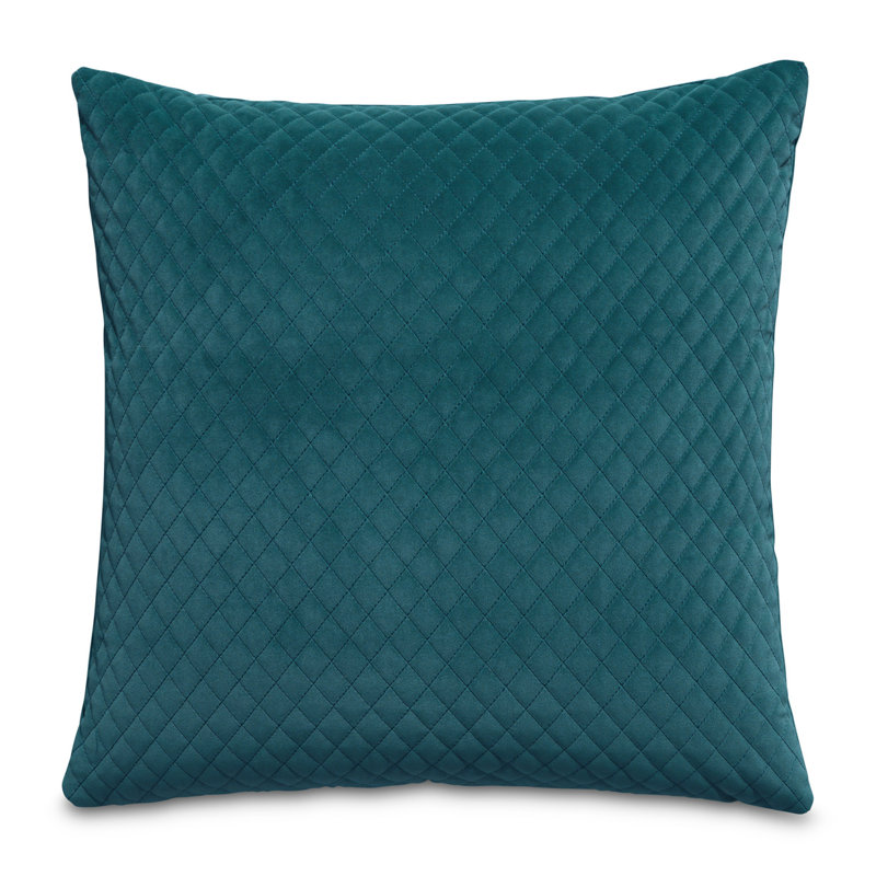 Gemma Feather Reversible Throw Pillow, Juniper