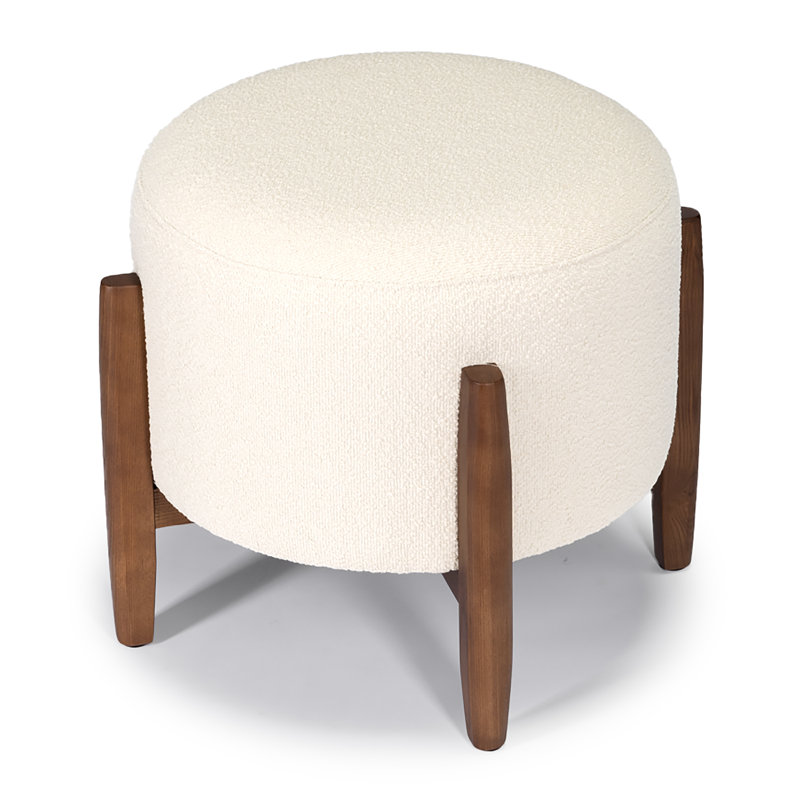 Blanche Ottoman, Cream