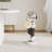 Modern Astronaut Floor Sculpture Figurine with Glowing Moon LED Lamp USB Rechargeable Tap Control Ambient Light-1759596488