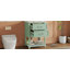 Meuble-lavabo 24 po avec lavabo en céramique-613527308