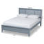 Lit plateforme en bois massif Aajah-138320326