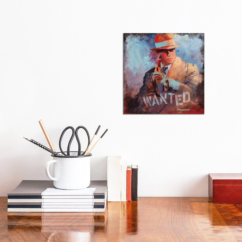 Public Enemy by Bill Drysdale - Wrapped Canvas Print, 30.48 cm H x 30.48 cm W