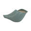 17" Seaside Blue Ceramic Shell Planter
