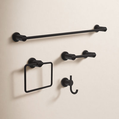 Nicoli 4-Piece Bathroom Hardware Set