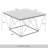 3 PCS METAL COFFEE TABLE SET IN DARK GREY-1758060828