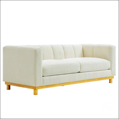 Modern Sofa Couch Loveseat For Living Room, Apartment, And Small Space