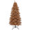 Sapin de Noël rose et doré avec lumières DEL