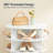 Yasmani 23.6" W 5-Tier Rotating Shoe Rack-590952149