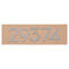 Plaque d’adresse murale sur 1 ligne flottante-41299946-41303794-41299850