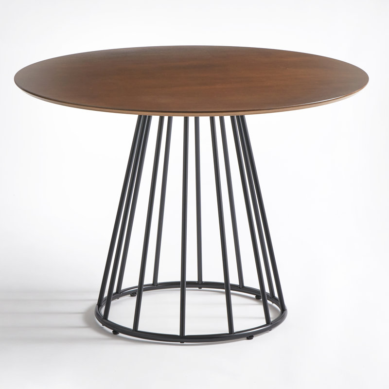Table de salle à manger Strathmore, Noir, Noyer
