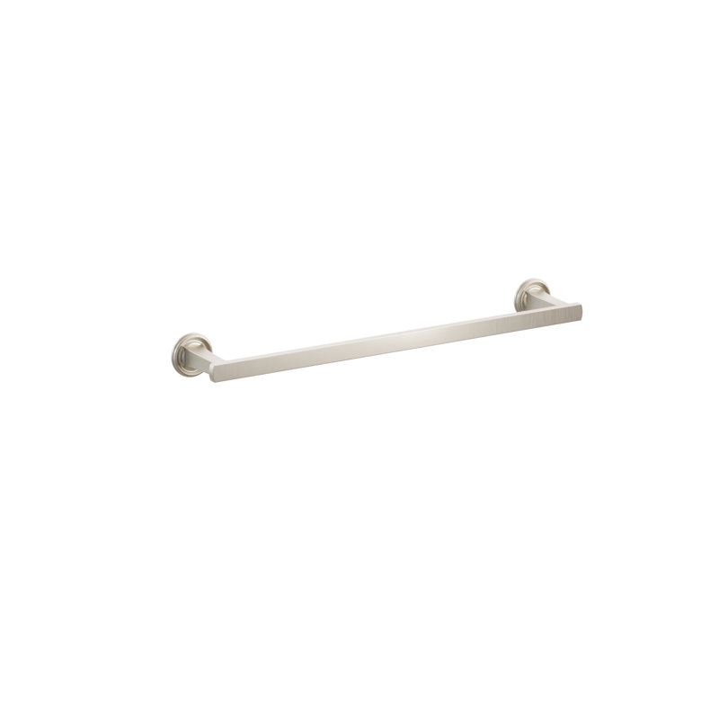 Porte-serviettes Emtek, H 1,625 po x L 19,375 po x P 3,125 po, Nickel satiné