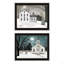 «Trendy Decor» 4U, vignette silencieuse encadrée de 2 pièces, impression d'art mural pour la chambre à coucher pour la décoration intérieure par Billy Jacobs-869311425
