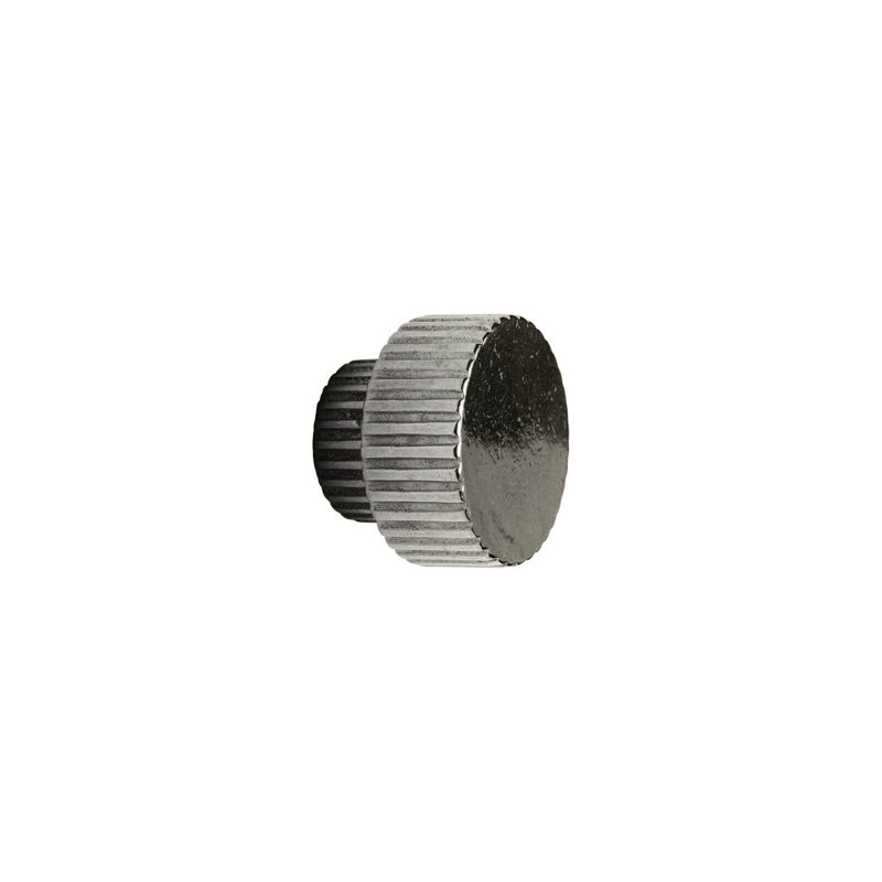 Flute Bronze Round Knob, Silicon Bronze Dark Lustre