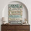 «Rustic Seat Yourself Bathroom», impression sur toile, impression sur toile encadrée-131996471-131996473