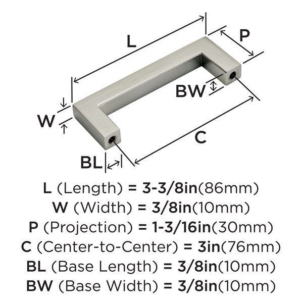 Dimensions du produit