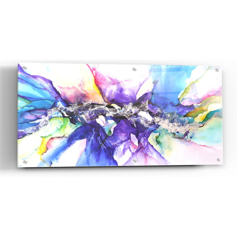 'Moncada' by Leticia Herrera, Acrylic Glass Wall Art, 24" H x 48" W