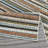 Thane Modern Stripe Multi Plush Washable Area Rug – Coda Collection-819872466