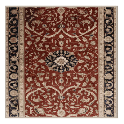 Tapis brun lavable à la machine