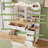 Make up Vanity Desk With LED Lights Mirror and USB Rechargeable, Dressing Makeup Table with 5 Drawers, White