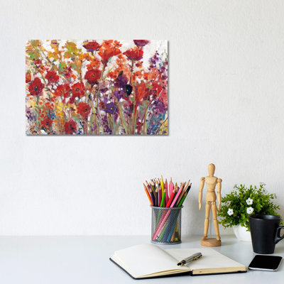 Variety Of Flowers I by Tim OToole - Wrapped Canvas Gallery-Wrapped Canvas Giclée