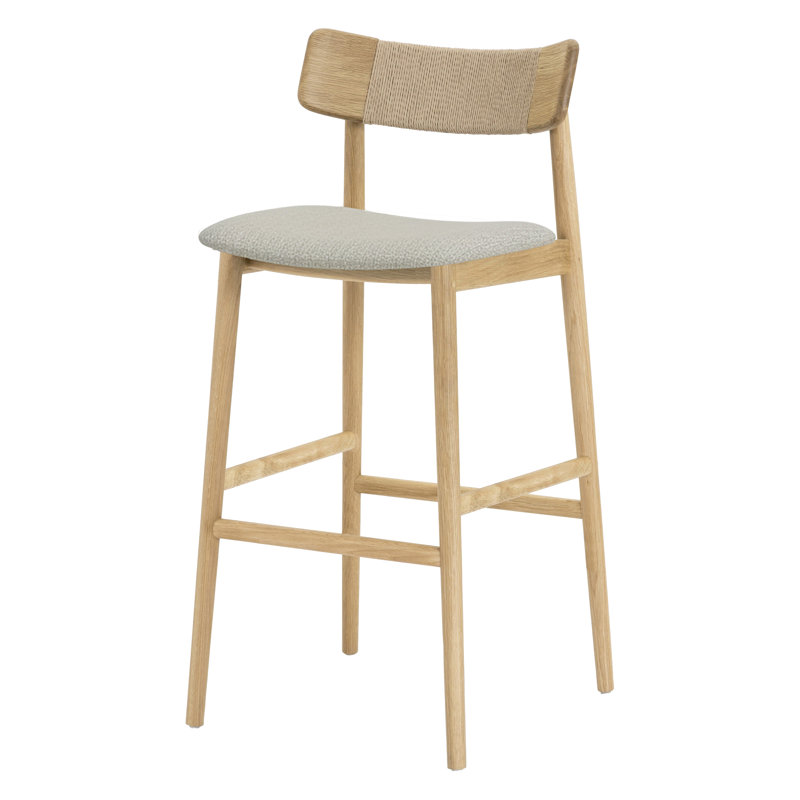 Tabouret de comptoir Converse - Lin naturel