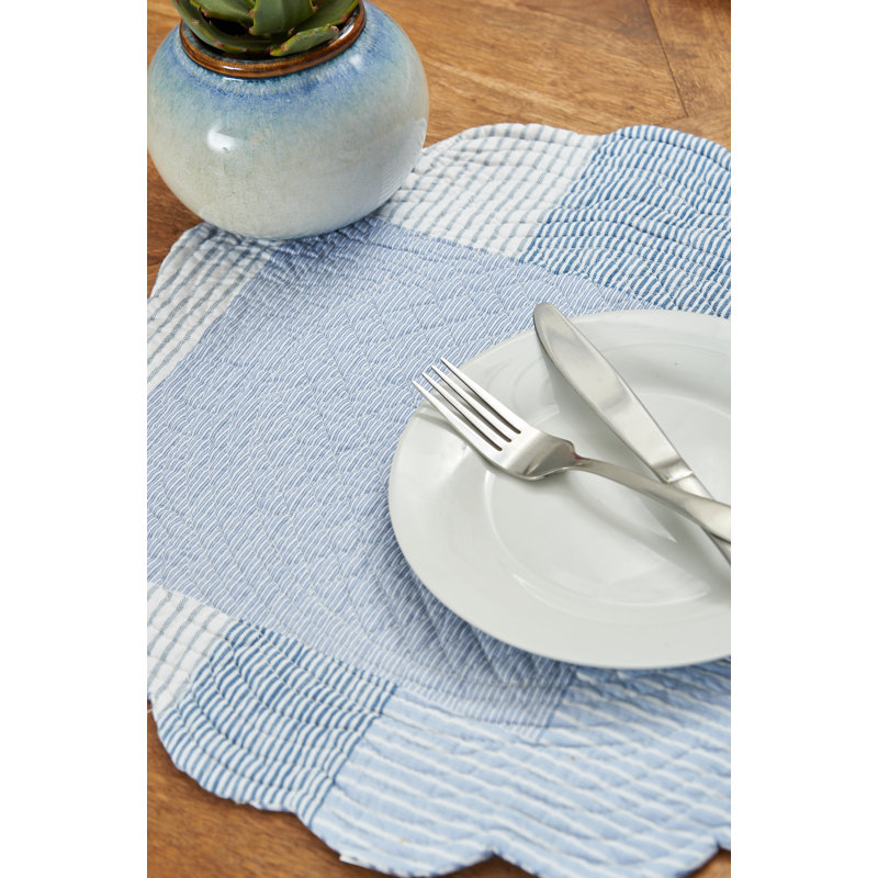 Christiansen Cotton Patchwork Round Placemat
