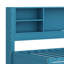 Lit de jour simple avec lit gigogne simple, lit de jour en métal avec tablettes de rangement et ports USB-1714937169