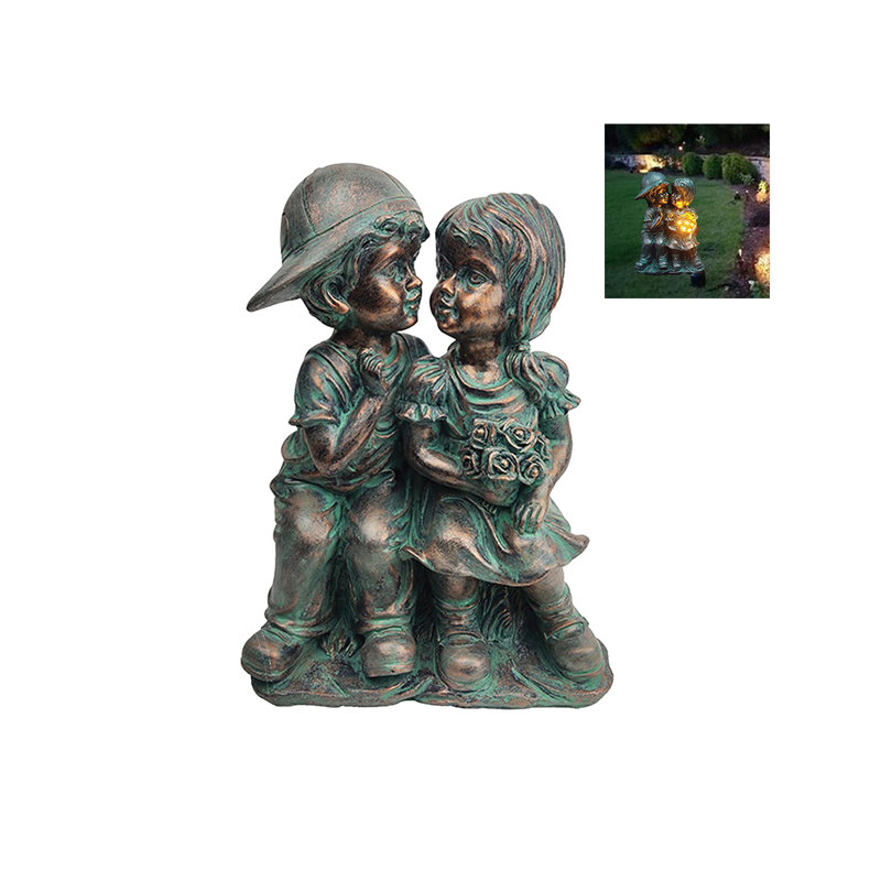 Johney Landscape & Nature Resin Garden Statue